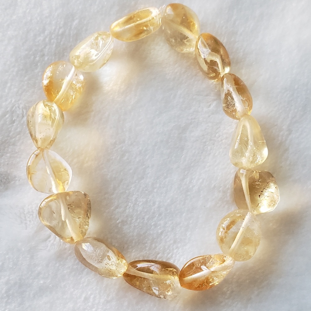 Crystal Healing Bracelet ~ Citrine